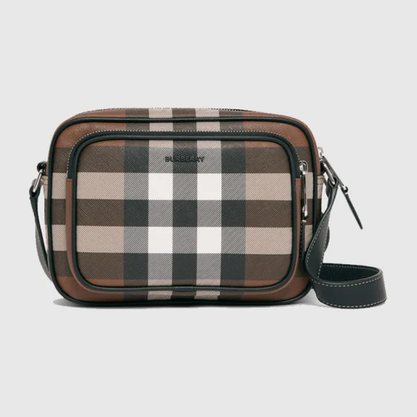 버버리 체크 크로스백 - 허시백 가방
